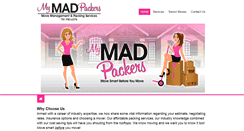 Desktop Screenshot of mymadpackers.com