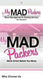Mobile Screenshot of mymadpackers.com